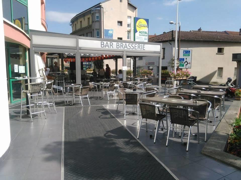 Hotel Restaurant L'Evidence Neufchâteau Exterior foto